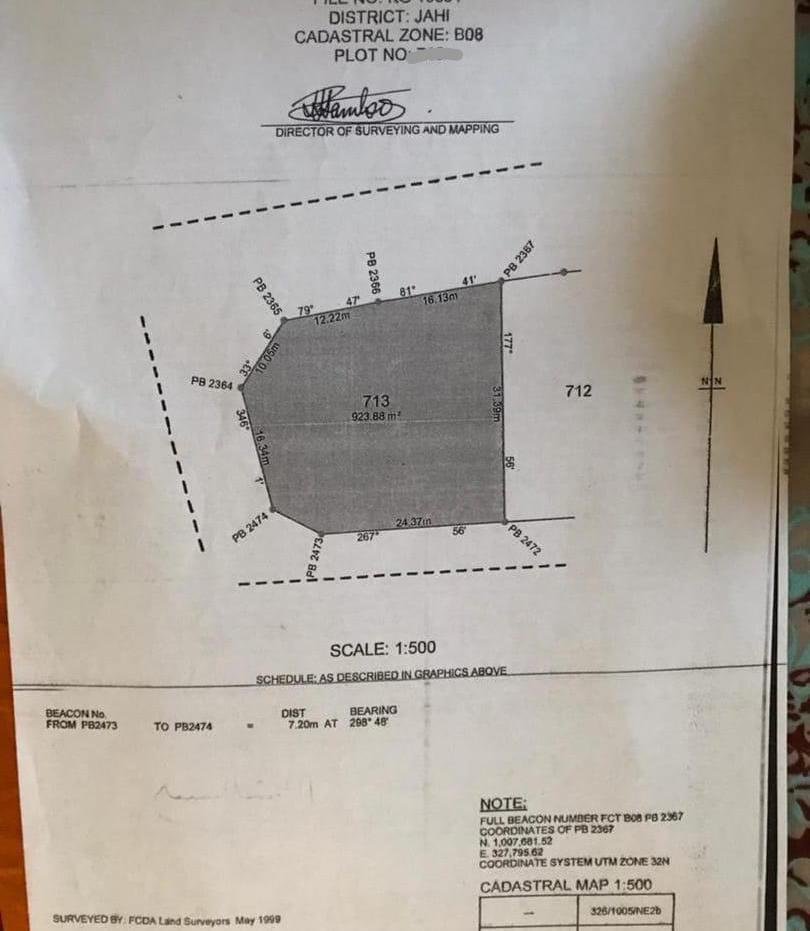 Residential Land For Sale in Jahi by Gilmor, Abuja
