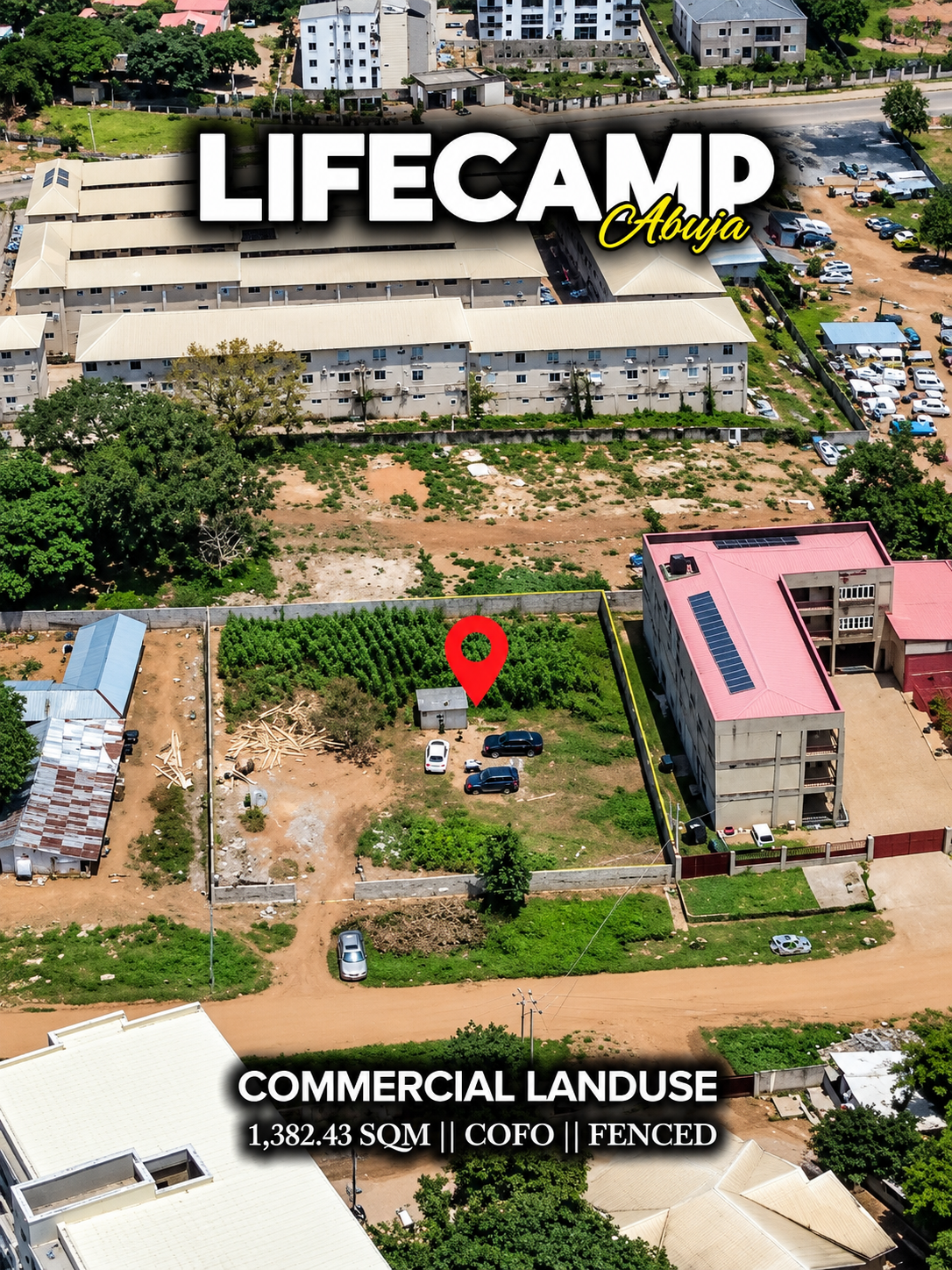 Commercial Land for Sale In Life Camp, Abuja.